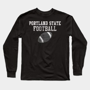 Vintage Portland State Football Long Sleeve T-Shirt